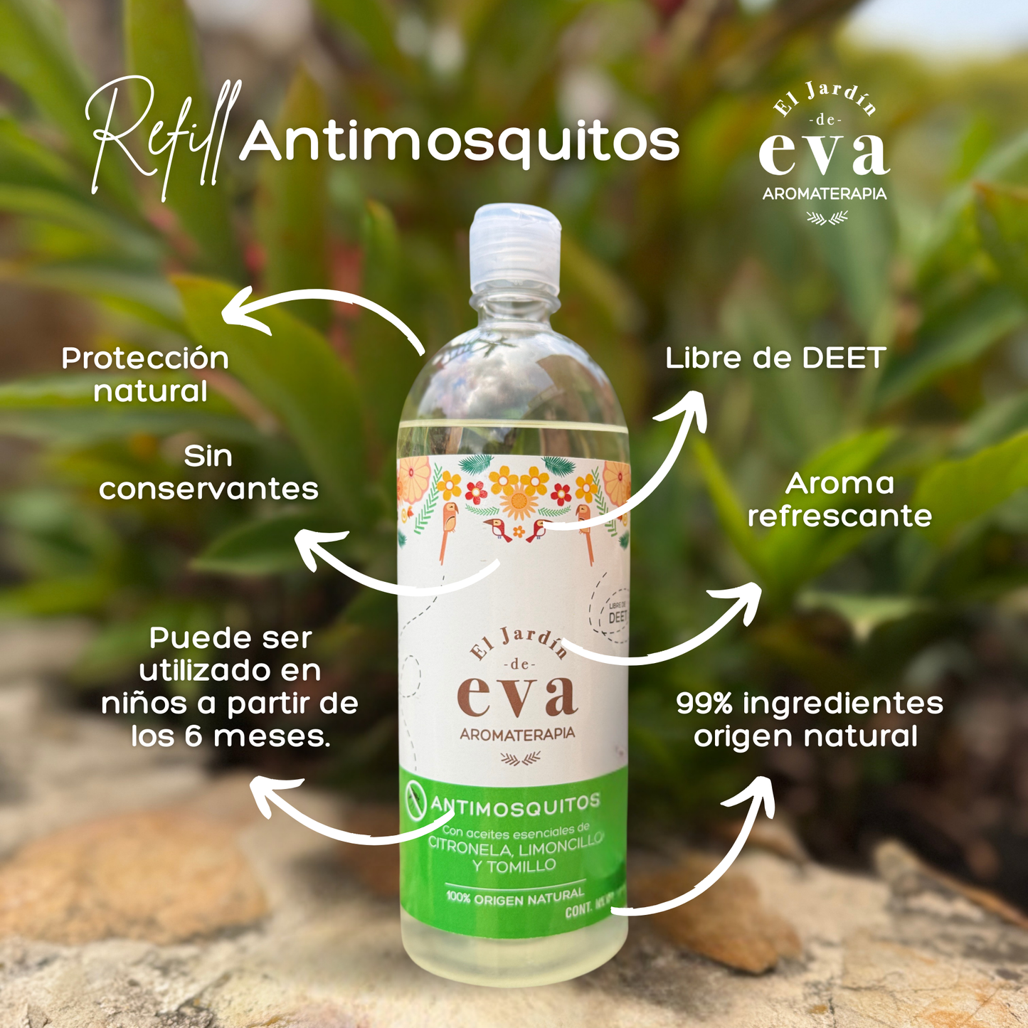 Loción Repelente Natural