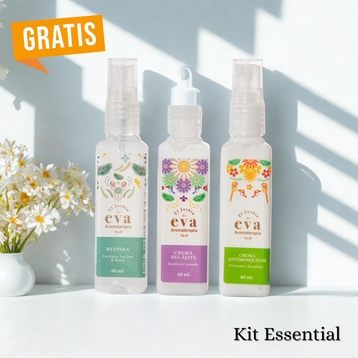 Kit de Aceites Esenciales para difusor + Gratis Kit Essential