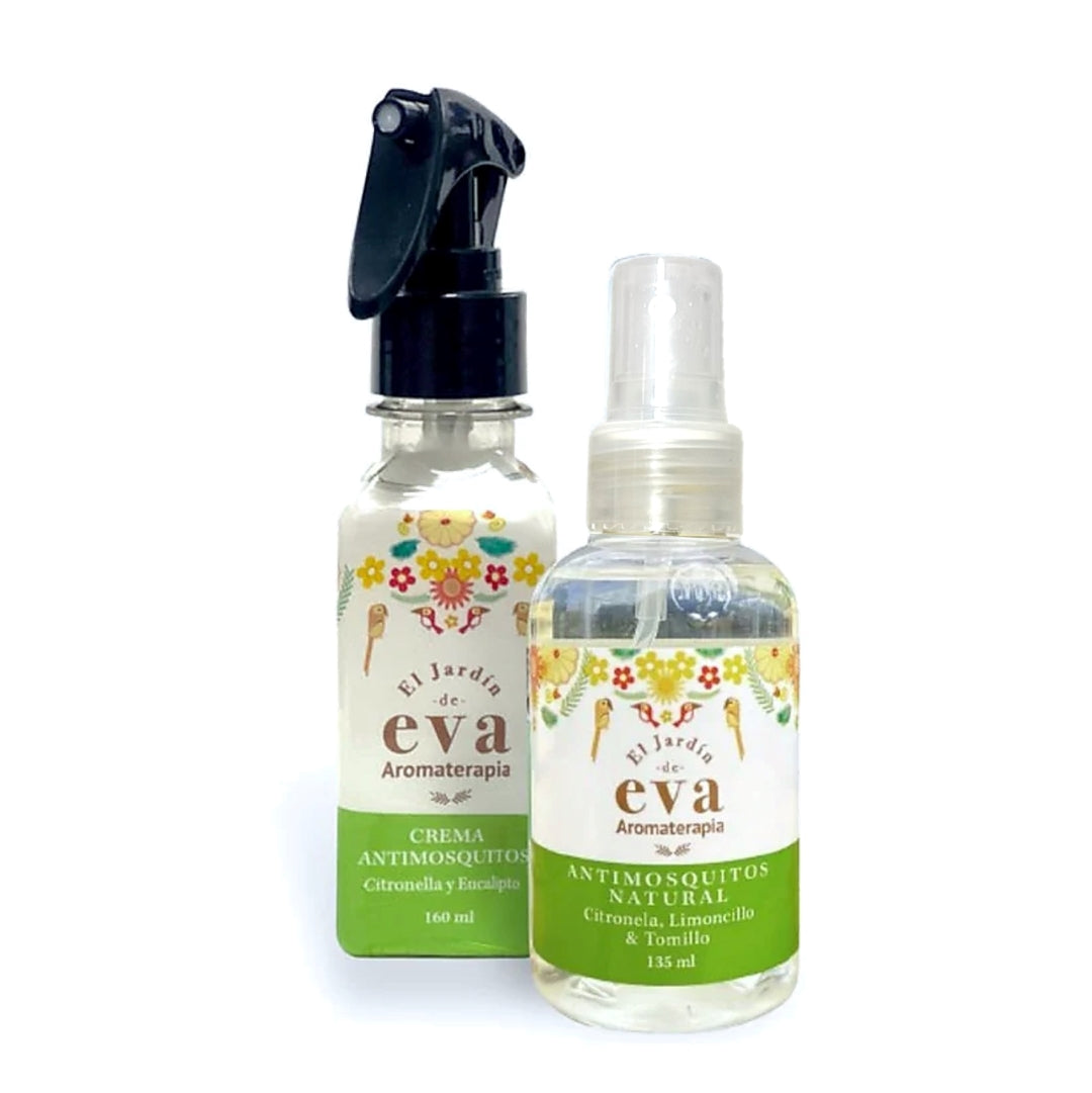 Combo antimosquitos repelente natural mixto x 2 unidades