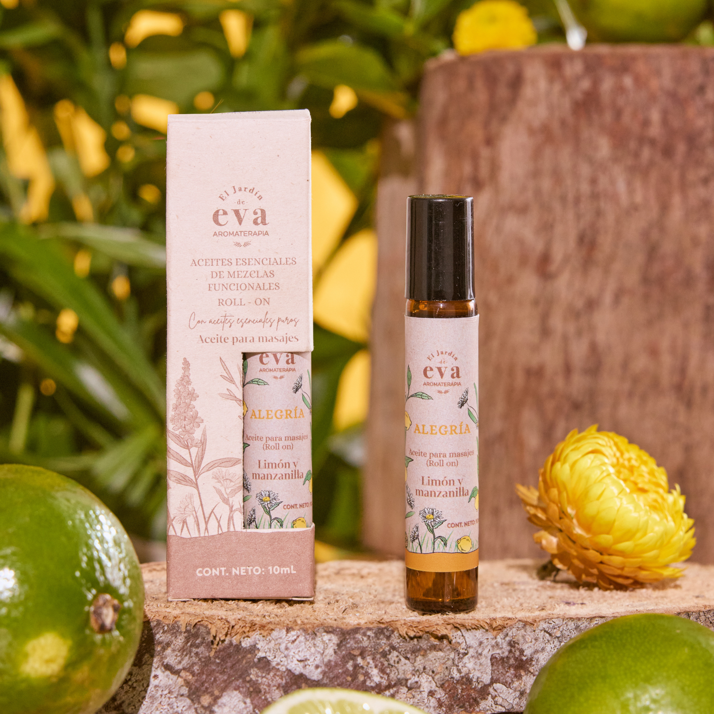 Aceite Esencial en Roll On Alegría 10ml