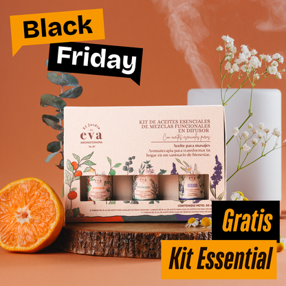 Kit de Aceites Esenciales para difusor + Gratis Kit Essential