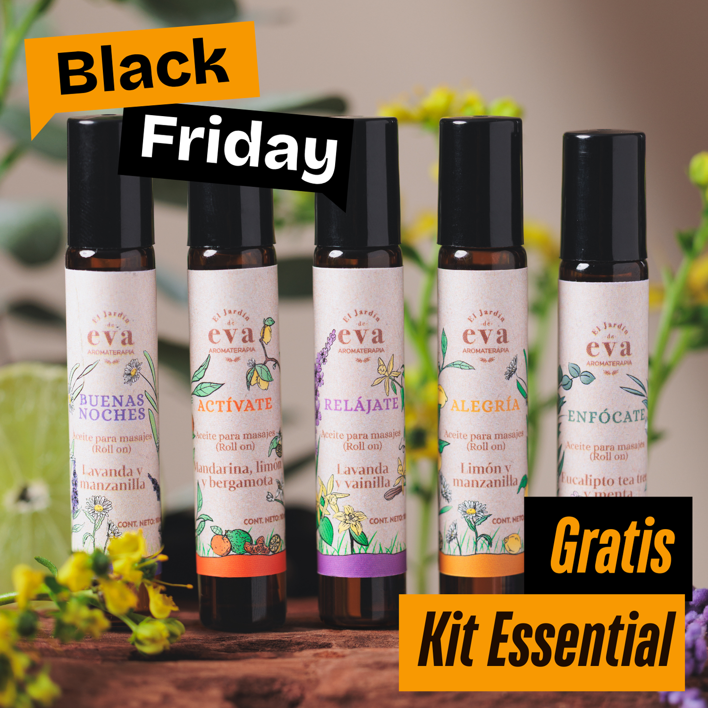 Kit de Aceites Esenciales + Gratis Kit Essential