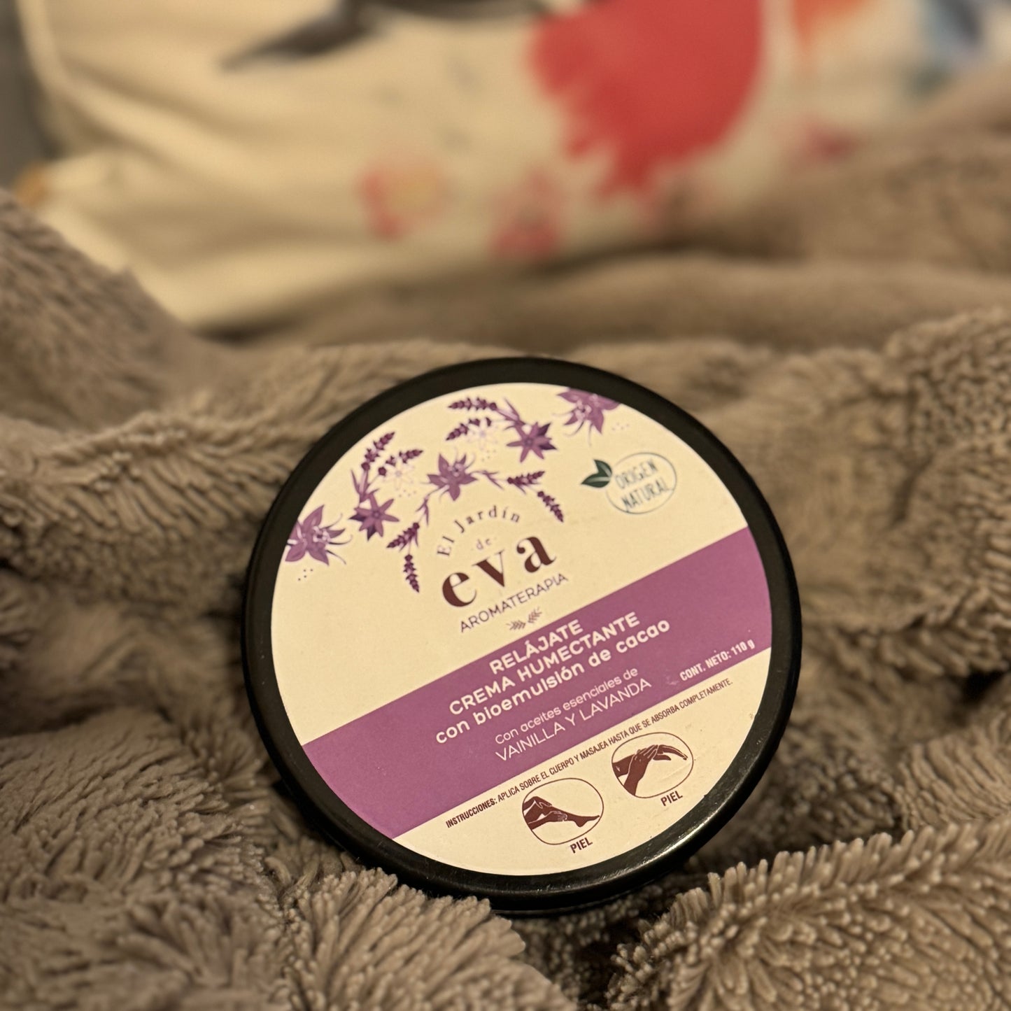 Crema  Humectante con Bioemulsión de Cacao Relájate