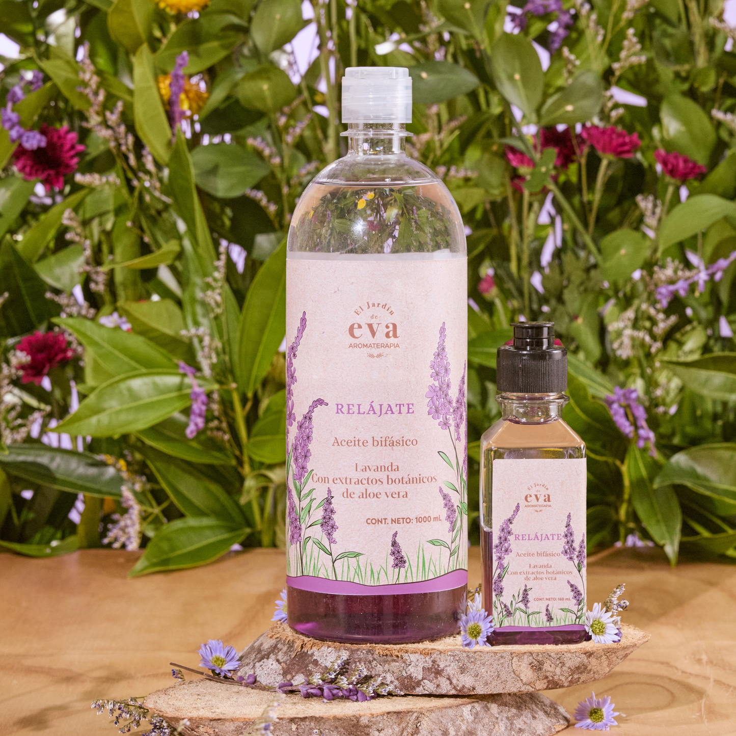 Aceite Bifásico para Masajes Refill 1.000 ml + GRATIS Aceite Bifásico para Masajes 160 ml