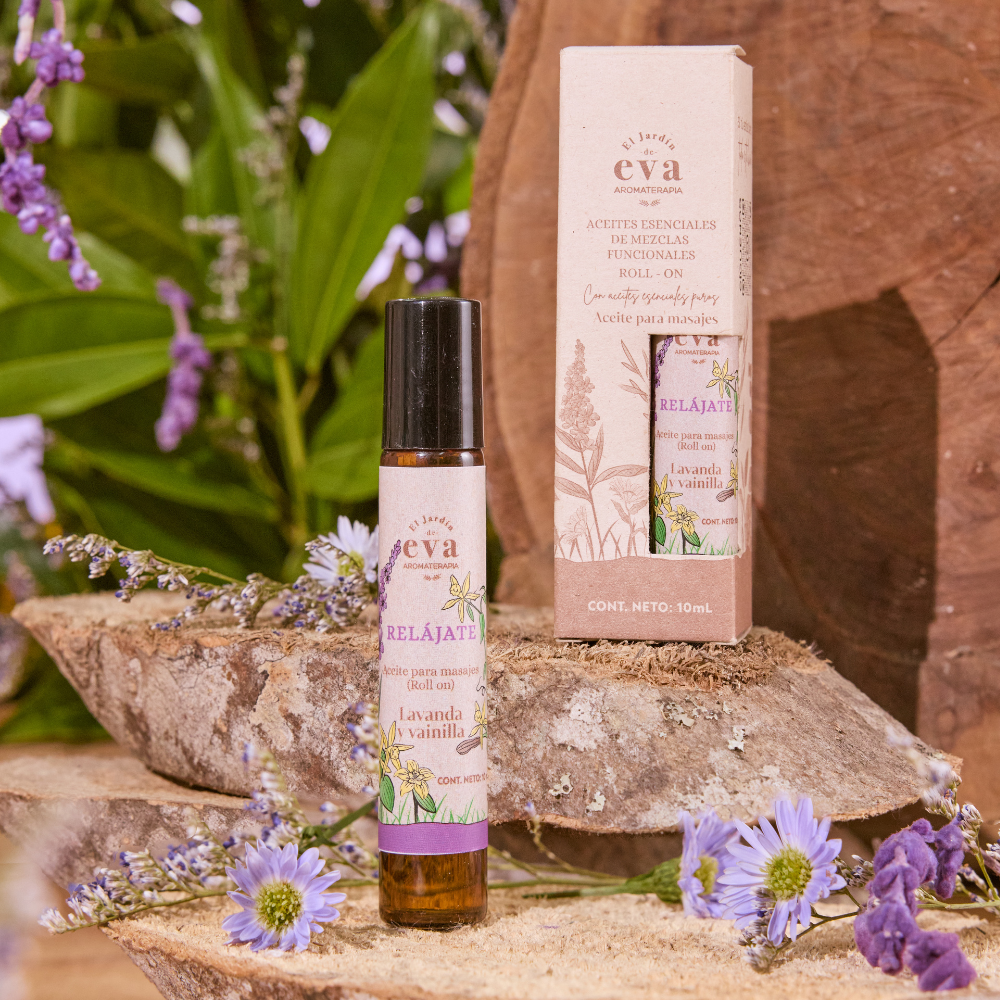 Aceite Esencial en Roll On Relájate 10 ml.